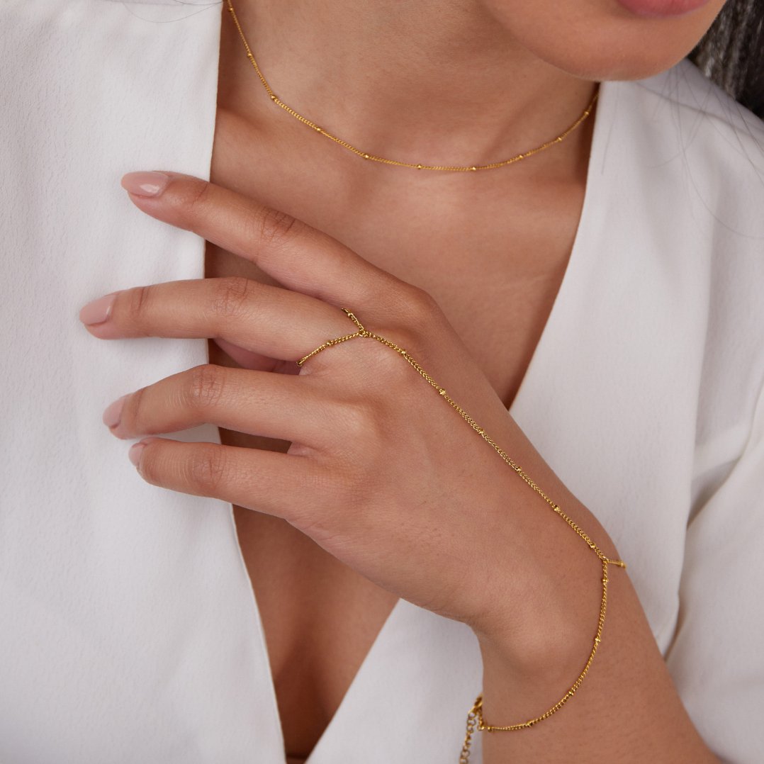 Schicke Handkette Armband