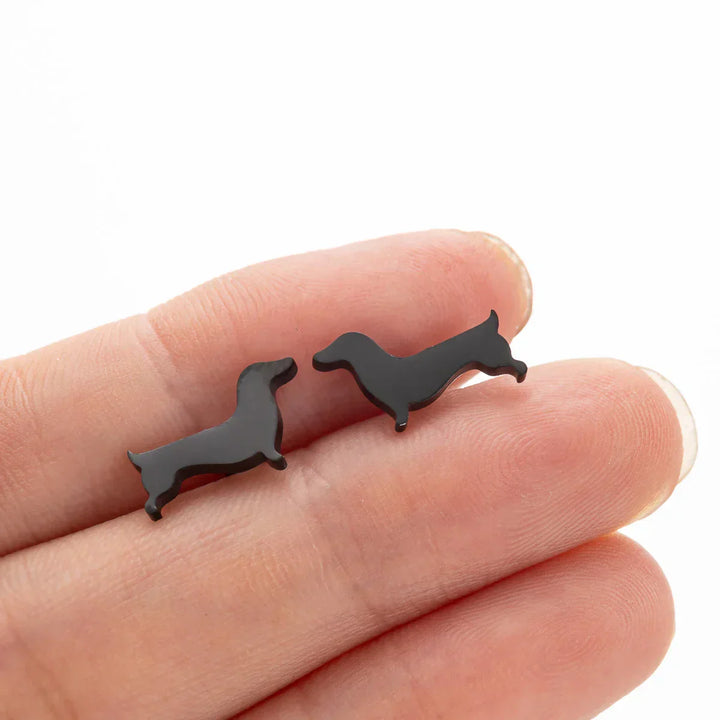 Dackel-Ohrstecker