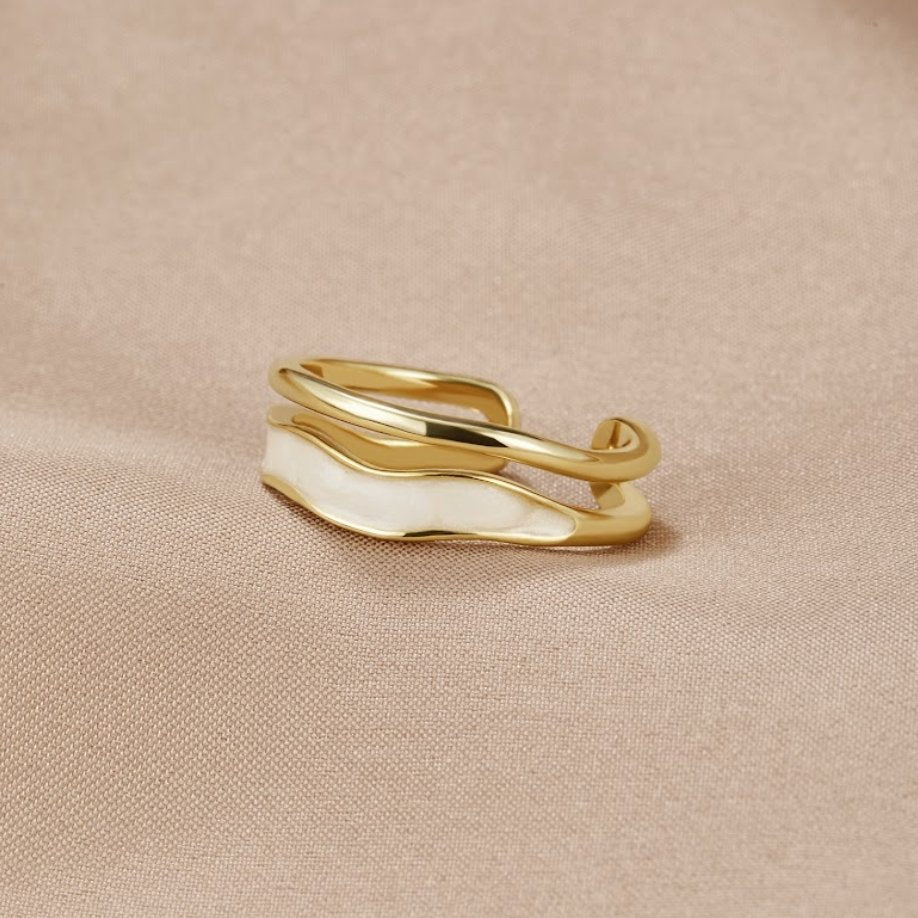 Hoffnung - Geschichteter Ring