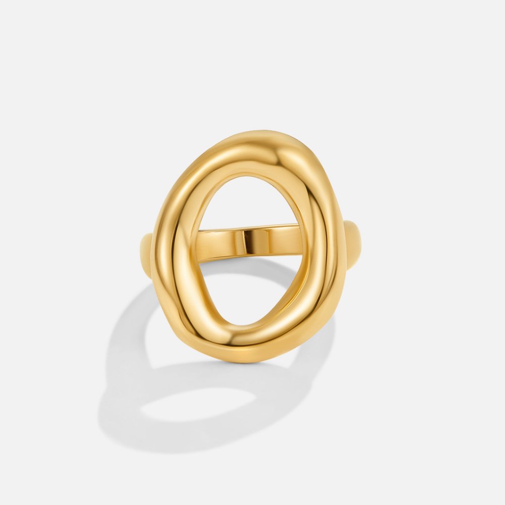 Vina Geschmolzener Goldring